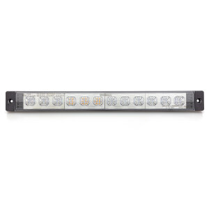 ROGUE blauw - multifunctioneel signaallampje incl. flitslicht, remlicht, richtingaanwijzer - horizontaal