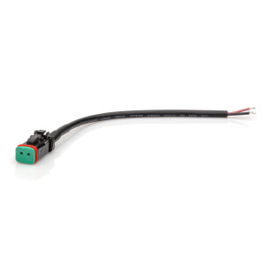 2-POLIGE adapterstekker | busbehuizing | voor DUITS DT - 30 cm