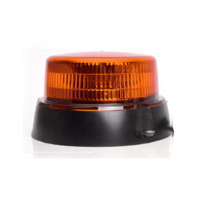 R65 Design zwaailicht BRILAR - geel - 3 punten - dubbele flits