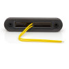 Zijmarkeringslamp BULLSEYE LONG DARK - geel