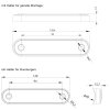 Zijmarkeringslamp BULLSEYE LONG - geel