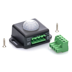 Bewegingsmelder - 12V/24V | 6A - Steekbare aansluiting