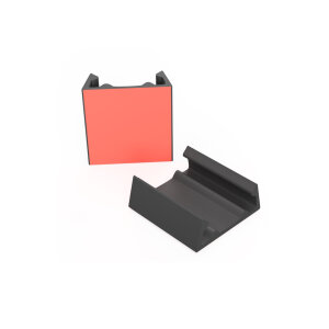 set van 2 zelfklevende houders voor SOLIS-lampen 25x25 mm