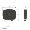 Bedieningspaneel MB5 - verlicht - 5 functies - voor speciale signaalinstallatie - SV3