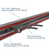 CBV1 Omgevingsverlichting 1024 mm - kabelgoot - zelfklevend - 10-30 VDC