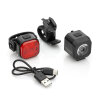 LED-fietsverlichtingsset | Accu | Oplaadbaar via USB |...