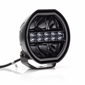 Verlichtingslamp DL7 met positielicht - 7 inch - 176 mm - zwart