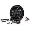 Verlichtingsset DL9 met grootlicht - 9 inch - 232 mm - zwart
