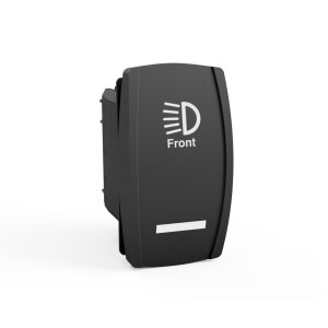Wipschakelaar serie VERSIO - incl. kabelset - 12V/24V - "Frontlamp" - 007