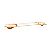 ASTERO LED-waarschuwingsbalk - 140 cm met middendeel - helder/geel
