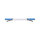 ASTERO LED-waarschuwingsbalk - 119 cm met middendeel - blauw