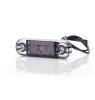 Zijmarkeringslamp - UR10 DARK oranje - 12V/24V