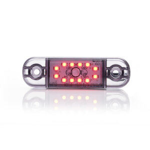 Contourverlichting - UR10 DARK rood - 12V/24V