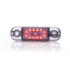 Contourverlichting - UR10 DARK rood - 12V/24V