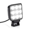 TCE4200 - Werklamp - vierkant - 1500 mm kabel - 10-30 VDC - max. 48 W