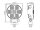 TCR3600 - Werklamp - rond - DUITS DT - 10-30VDC - max. 39W