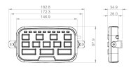 DBT12-2 |  2x bedieningspaneel incl. relaiskast