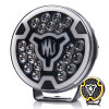 W257 - 7 inch langeafstandskoplamp - geel positielicht -...