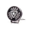 W257 BLACK - 7 inch langeafstandsverlichting - geel positielicht - Ref 17,5 - getint