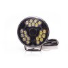 W257 BLACK - 7 inch langeafstandsverlichting - geel positielicht - Ref 17,5 - getint