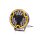 W257 BLACK - 7 inch langeafstandsverlichting - geel positielicht - Ref 17,5 - getint