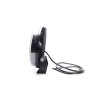 W268 BLACK - 9 inch langeafstandsverlichting - geel positielicht - Ref 30 - getint