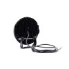 W268 BLACK - 9 inch langeafstandsverlichting - geel positielicht - Ref 30 - getint