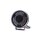 W268 BLACK - 9 inch langeafstandsverlichting - geel positielicht - Ref 30 - getint