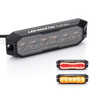 FirePulse positielicht rood + waarschuwingslamp