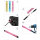 20 stuks stootverbinders, waterdicht, krimpbaar - 0,5-1,5 mm² - rood