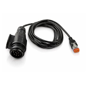 Adapter 13-polige aanhangwagenstekker op Duits DT-busbehuizing
