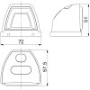 HeadON - Dakmarkerings- en multifunctionele lamp