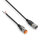 GX1700 achteruitrijlamp - extra plat - 1700 lm - 12 V/24 V - 350 mm kabel + Duits-DT - goedgekeurd