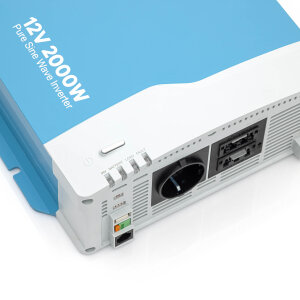 IH2000L-BYP omvormer - 2000 W - bypass - 12 V naar 220 V