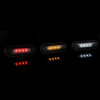 SLIM LED-achterlicht - rood - grafiet