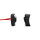 SLIM LED-achterlicht - rood - grafiet