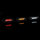 SLIM LED-achterlicht - rood - grafiet