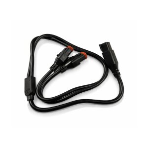 4-POLIGE SPLITTER | voor DUITS DT | Y-verdeler met kabel 30+60+60 cm