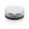 B23 LED-Rundumkennleuchte (1-Loch) – Gelb / klare...
