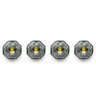 OF01 4er Set Lichtmodule - gelb - blitzend