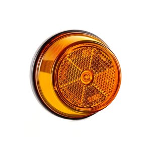 R40 Seitenmarkierungsleuchte mit optionalen Winkelhalter GELB