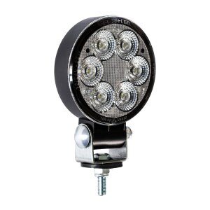 FT-364 SLIM Arbeitsschseinwerfer rund, breit streuend, 1600lm, 12V-24V, 1,5m Kabel