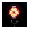 RAPTOR - Arbeitsscheinwerfer - rot - 138x60mm - 12V/24V - Sicherheitsleuchte für Servicefahrzeuge & Streuer