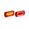 CLEOmax - LED Rückleuchte universal - 162x30,5mm - 12V/24V - Multifunktionsleuchte