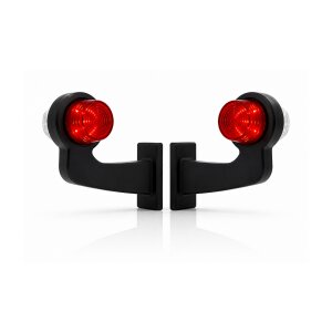 Classic Line Positions-/Seitenmarkierungsleuchten Set rechts + links - 192,5mm - 12V/24V