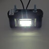 Kentekenplaatverlichting - zwart - 44 mm