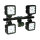 RescueLED 200 - 12V/24V lichtmastopzetstuk - voorgemonteerd