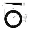 Rondomknipperlichten Onderlegwig BRILAR |  Fresnel-serie...