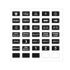 Universeel bedieningspaneel B8 - incl. relaisstation - verlicht - 8 schakel-/drukknopfuncties