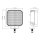 50W werklamp OFL16 - 5200lm - met aan/uit-schakelaar aan de achterzijde